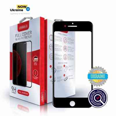 Стекло защитное Intaleo Full Glue Apple iPhone 7/8 Plus (1283126497513) Винница