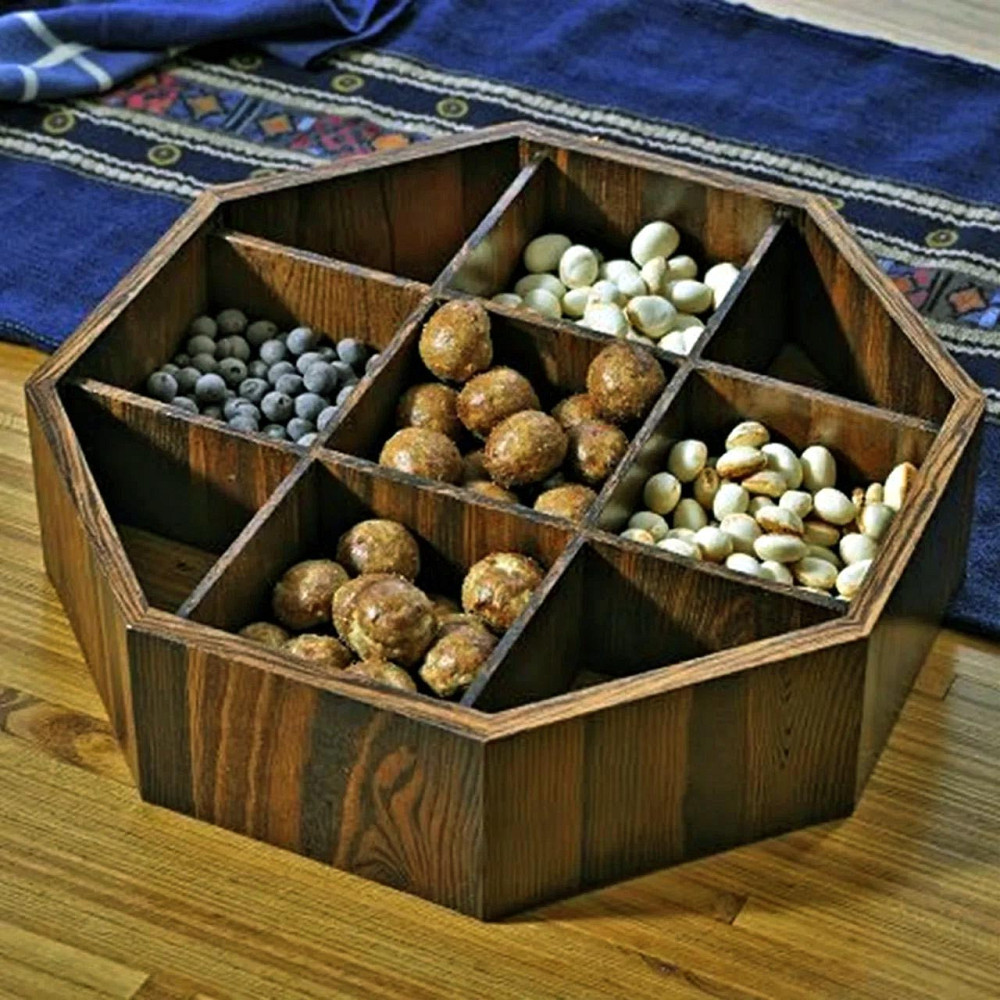 Менажница деревянная 