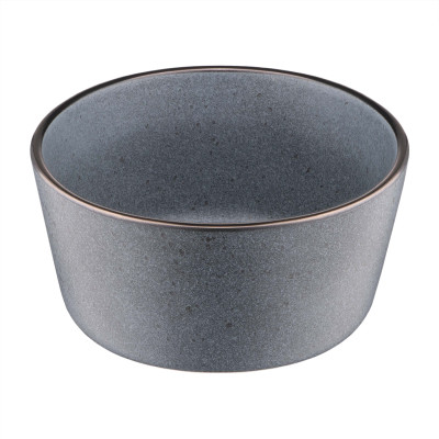 Салатник Ardesto Fasano 700мл, 15.1см, кераміка, сірий темний (AR0315FDG) Винница - изображение 2