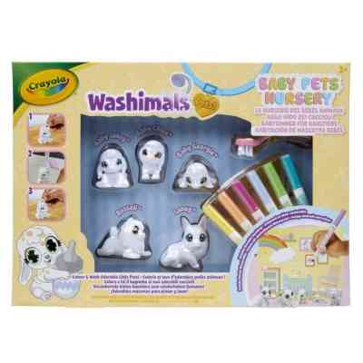 Набір для творчості Crayola Washimals Домашні тваринки, , з фломастерами 5 шт (74-7516) Вінниця