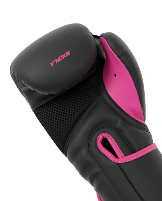 Боксерські рукавиці V`Noks Ultima Black Fuxia 12 ун. Кам'янське - фото 13
