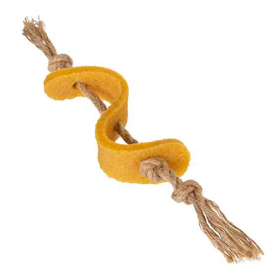 Іграшка для собак Долар GiGwi Gum Gum, екогума, джут, 13,5 см Коломия