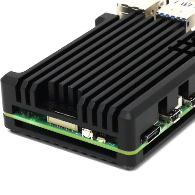 Корпус для Мікро ПК Pi HUT for Raspberry Pi 5 Aluminium Armor Radiator (105858) Вінниця - фото 4