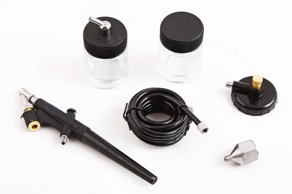 Аерограф мінімізований з нижнім скляним бачком Intertool Вінниця - фото 1