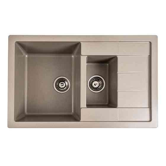 PLATINUM Гранітна мийка для кухні Platinum 7850W TOSKANA матовий Титан Київ