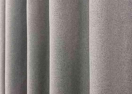 Преміум шторна тканина blackout 100%, двостороння, колекція “ASHEN NIGHT” колір кавово-сірий 1848ш Київ