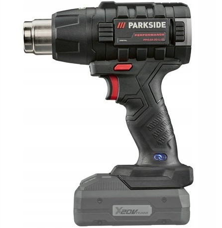 Акумуляторний будівельний фен з РК-дисплеєм Parkside (PPHLGA 20-Li A2) Без акумулятора! Нововолинськ - фото 4