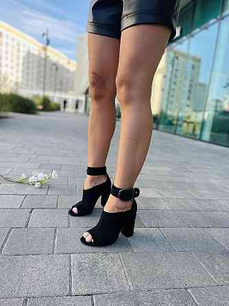 SANTINI Босоніжки жіночі SANTINI 259319-21 чорні (літо, замша натуральна) (3547) Коломыя