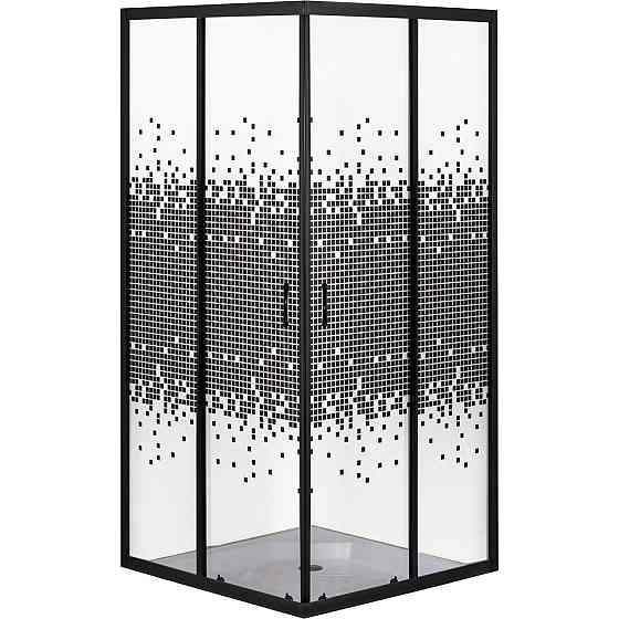 Душевая кабина квадратная без поддона ODRA N90TB.Mosaic BRAVO (1уп.) Киев