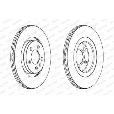 Тормозной диск FERODO DDF928 Винница