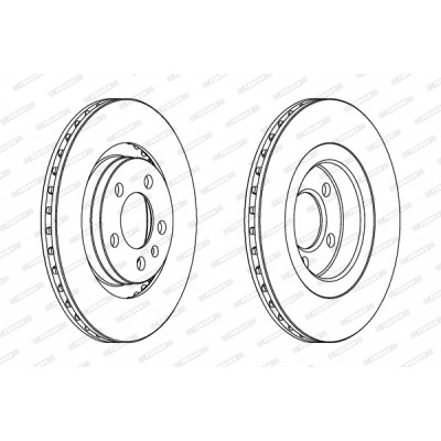 Тормозной диск FERODO DDF928 Винница - изображение 1