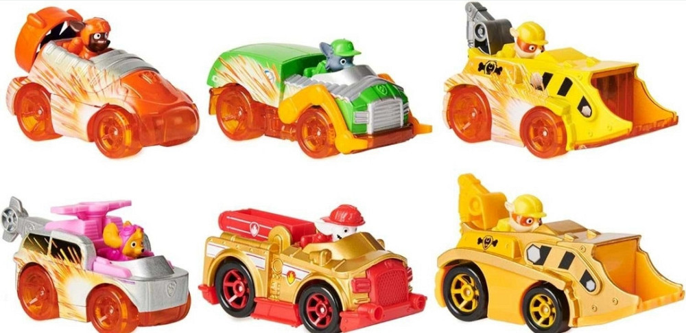 Набор машинок Щенячий Патруль 6 штук PAW Patrol True Metal.  ОРИГІНАЛ! Харьков - изображение 7