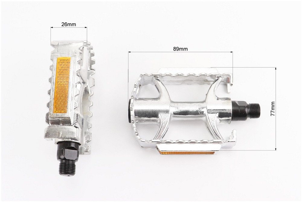 Педалі MTB 9/16" (104x77x32mm) алюмінієві, WP895 Київ - фото 2