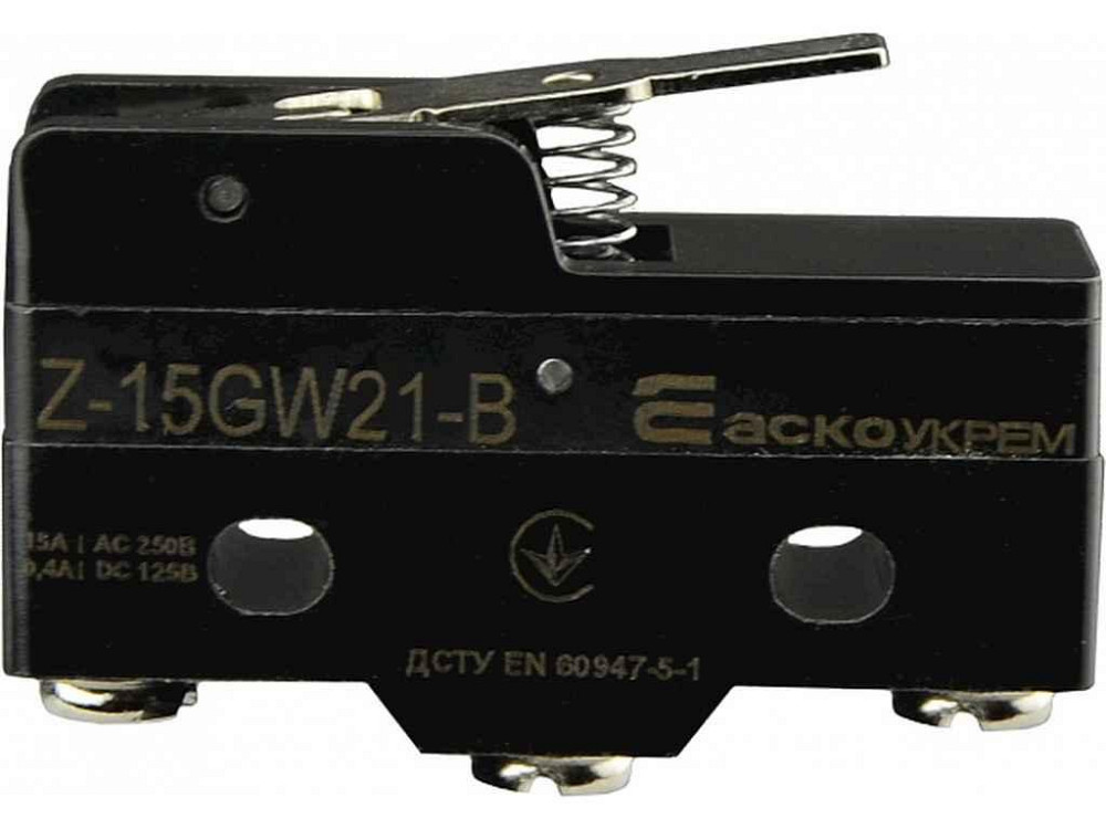 Мікровимикач Z-15GW21-B ТМ АСКО Київ - фото 1