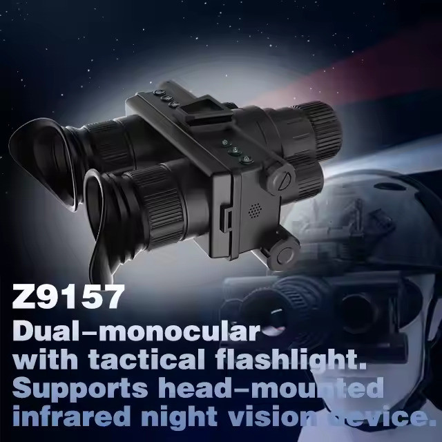 Бінокуляр нічного бачення Z9157 з 7 рівнями яскравості з кріпленням Wilcox L4G24 (метал) на шолом Вінниця - фото 5