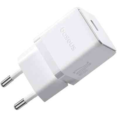 Зарядное устройство Baseus Palm Fast Charger 1C 20W + Cable 1.0m Type-C 60W white (P10111602213-01) Винница