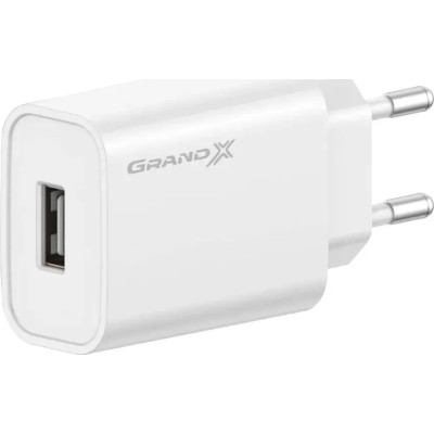 Зарядное устройство Grand-X CH-550W Quick Charge USB QC3.0 Black (CH-550W) Винница - изображение 2