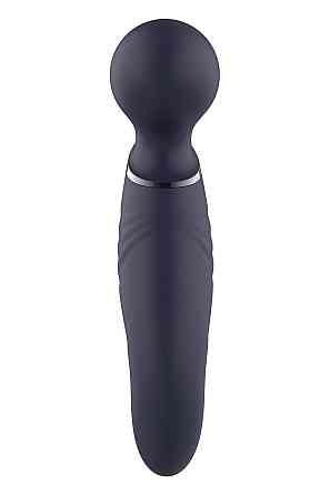 Вібратор мікрофон вигнутий подвійний стимуляції Dream Toys Glam Dual Wand Vibe, фіолетовий Sex Aura Київ