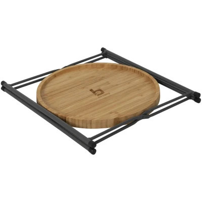 Туристичний стіл Bo-Camp Carnaby M 32x32 cm Bamboo Brown (1404322) Вінниця - фото 3