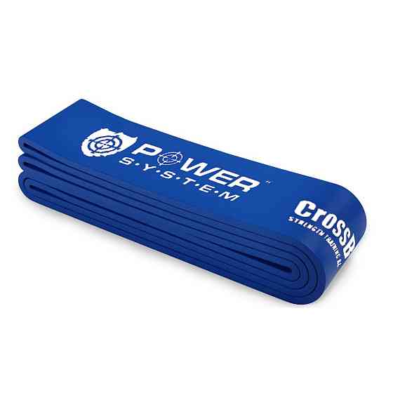 Еспандер-петля (гумка для фітнесу і кроссфіту) Power System PS-4054 CrossFit Level 4 Blue (опір 22-50 кг) Київ