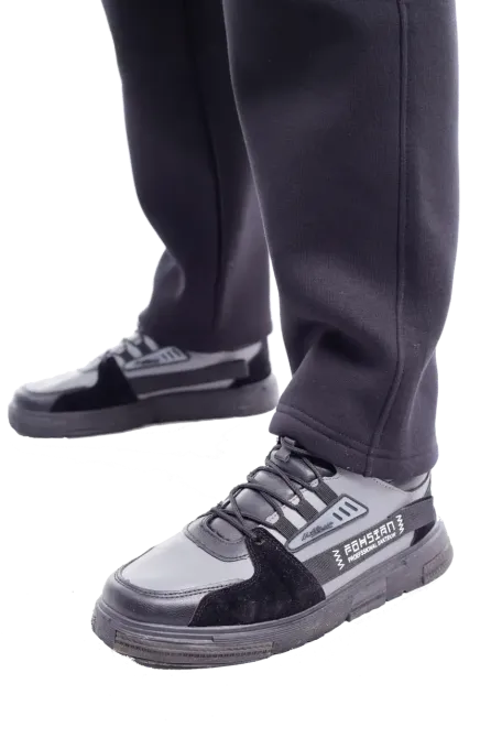 Брюки мужские теплые с начесом Bono №503/950101 черные 52 Киев - изображение 5