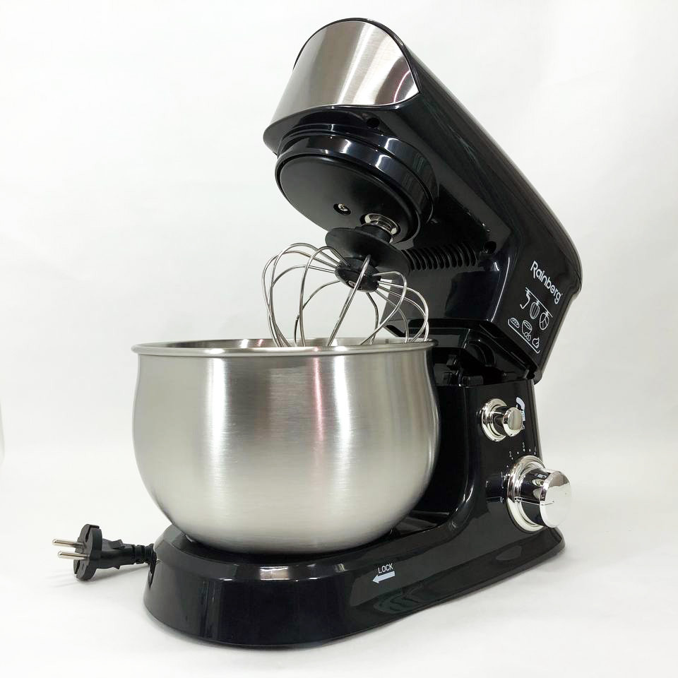 Бытовой комбайн тестомес Rainberg RB-8083 3200 Вт, Міксер для крему кухонний, Кухонний комбайн новий MX-92 Львів - фото 3