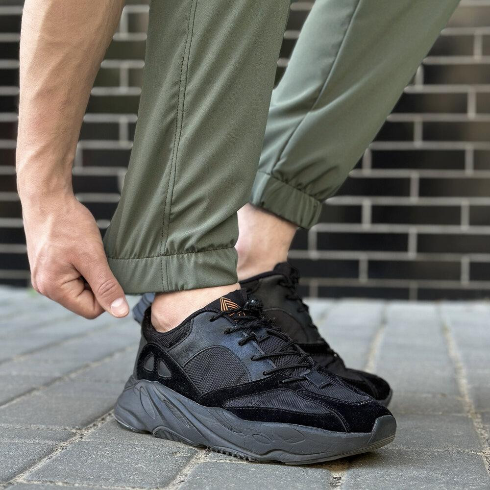 Чоловічі штани джогери з кишенями світлий хакі Pobedov Vershyna Київ - фото 8