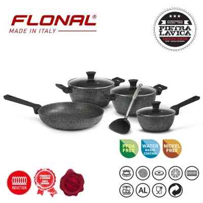Набор посуды Flonal Pietra Lavica 8 предметів (PLISET08PZ) Винница