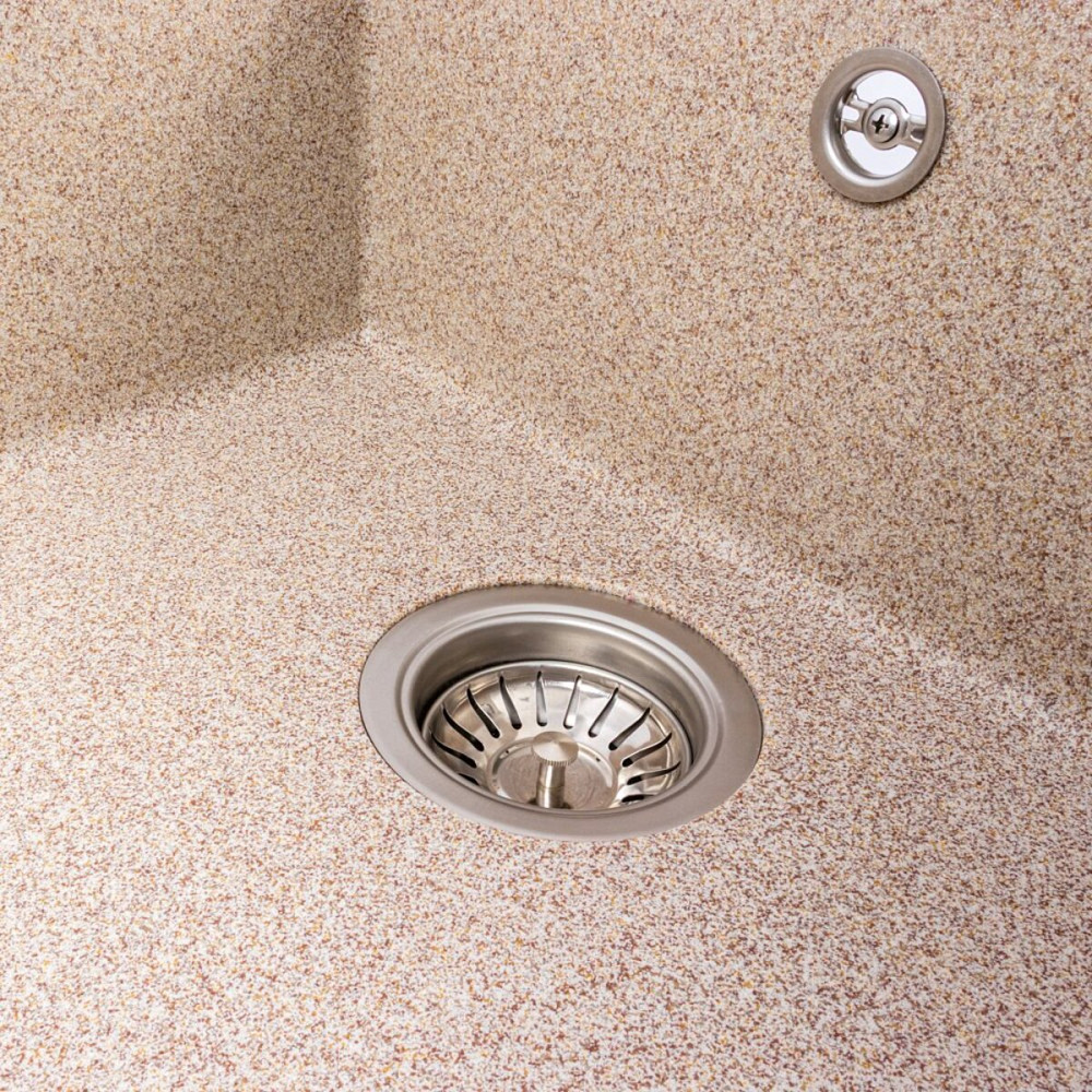 Гранітна мийка VALESO CALYPSO 7950 матова Карамель Коломыя - изображение 5