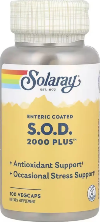 СОД Solaray SOD 2000 Plus 400mg 100 вег капс Киев