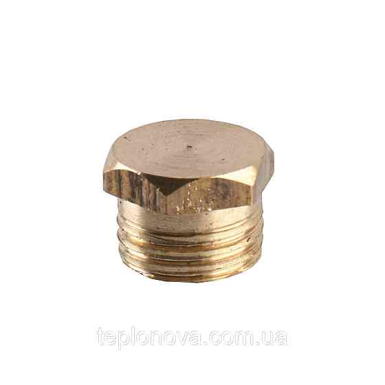 Заглушка латунна 1/4| НР литейна 1019-1Б Чернівці