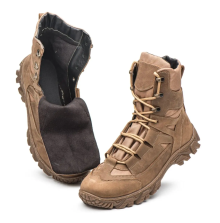 Тактичні чоловічі демісезонні койот берці ,військові чоловічі шкіряні берці прошиті та проклеєні Львів