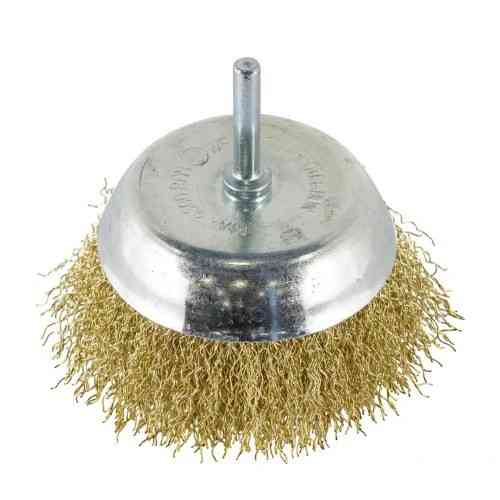 Кордщетка чашоподібна з хвостовиком для дриля 100мм Forsage F-BCR004 Одесса