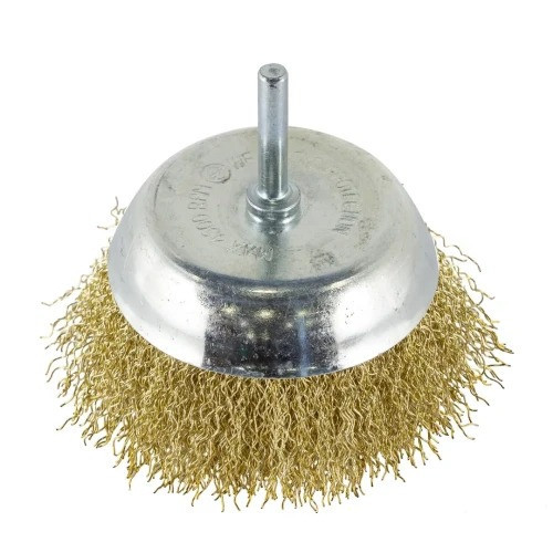 Кордщетка чашоподібна з хвостовиком для дриля 100мм Forsage F-BCR004 Одесса - изображение 1