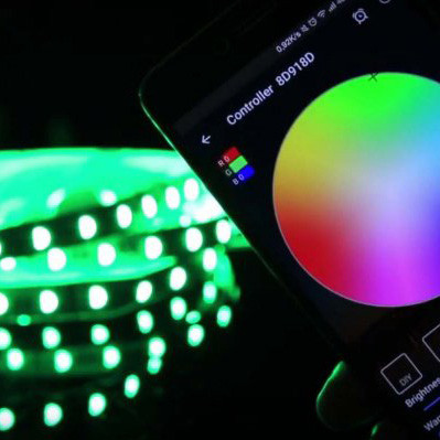 Светодиодная лента led RGB SMD, Светодиодная световая лента Цветная для дома VK-83 Ивано-Франковск - изображение 2