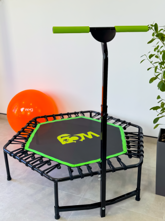 Фітнес батут спортивний для тренувань з ручкою WCG Jumper (W-1010-50) Київ