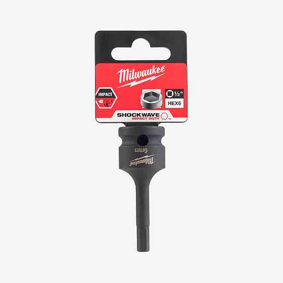 Головка ShW 1/2'' MILWAUKEE, HEX6 Одесса