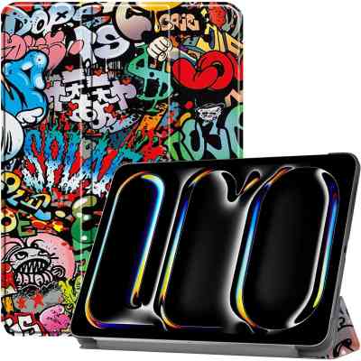 Чехол для планшета BeCover Smart Case Apple iPad Pro 11" M4 2024 Graffiti (711637) Винница