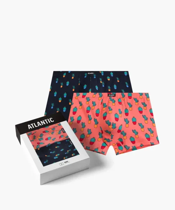 Мужские трусы шорты Набор 2 шт. Atlantic 2MHH-005 S Киев - изображение 1