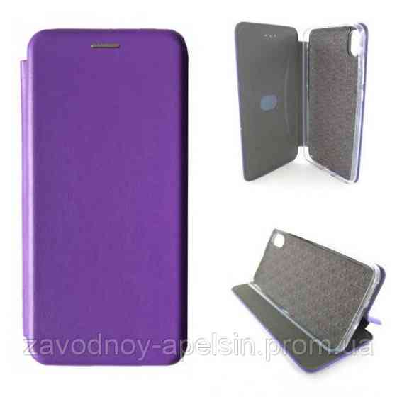 Чехол книжка Xiaomi Redmi 7A Подставка (лиловый) Одесса