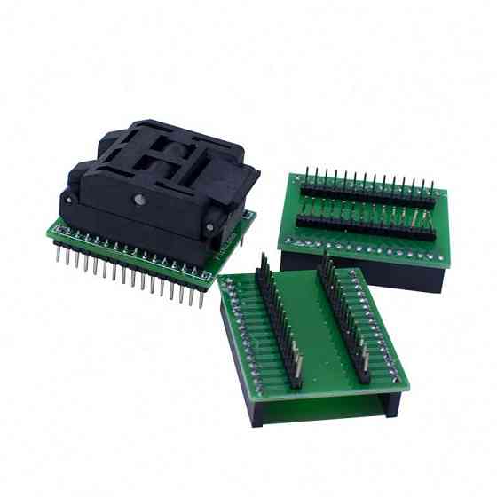 Переходник TQFP32 QFP32 – DIP32 панелька для программатора микросхем, адаптер Киев