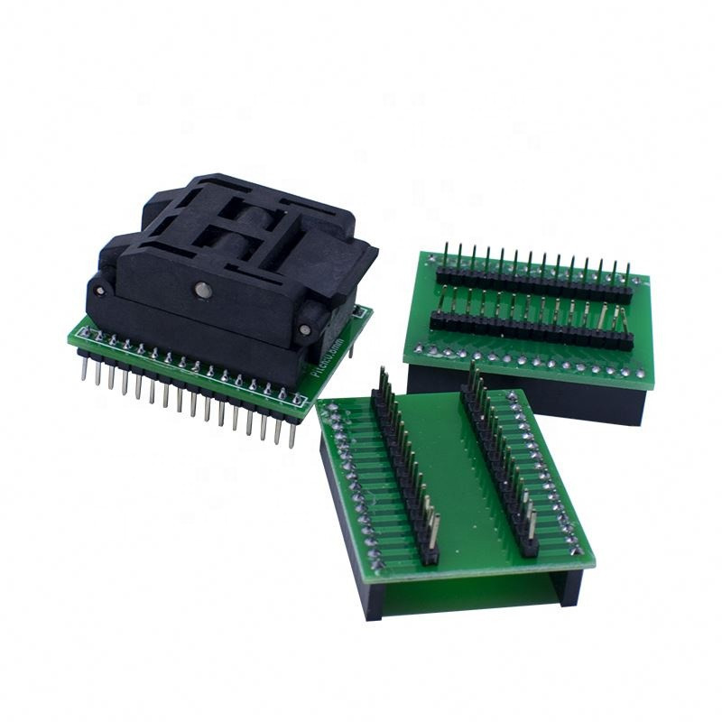 Переходник TQFP32 QFP32 – DIP32 панелька для программатора микросхем, адаптер Киев - изображение 6