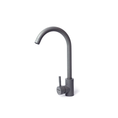 Мойка кухонная Adamant Ovum сірий + змішувач + дозатор (1824296900404) Винница - изображение 4