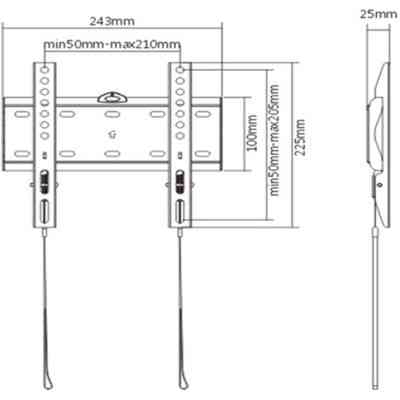 Кронштейн Gembird WM-42F-01 Винница