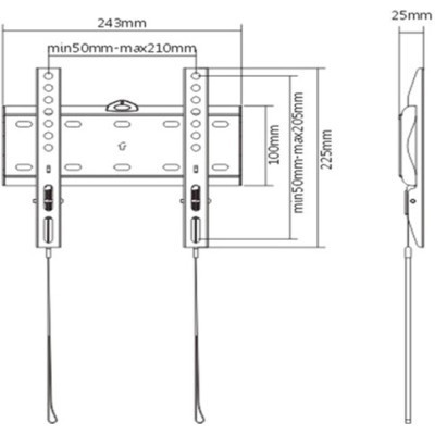 Кронштейн Gembird WM-42F-01 Винница - изображение 2