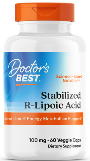 R-липоевая кислота Doctos Best  Stabilized R-Lipoic Acid 60 капс Киев - изображение 1