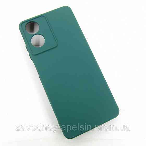 Motorola Moto E14 Силиконовый чехол Защита камеры (зеленый) Одесса