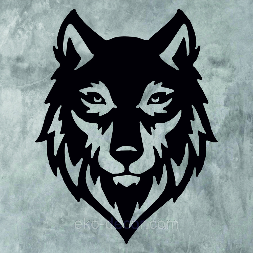Декоративное настенное Панно «Волк», Декор на стену Киев - изображение 5