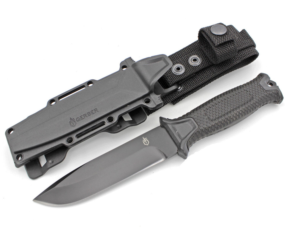 Ніж мисливський Bear Grylls Gerber ЧОРНИЙ 539-5 / 25см / 11см Дніпро - фото 9