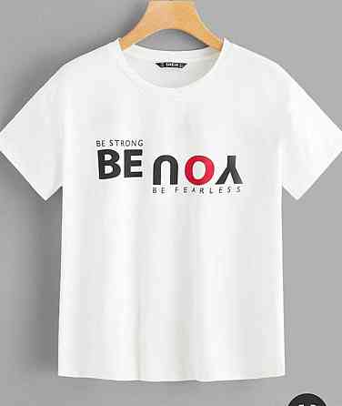 Футболка жіноча з принтом  44 Біла 2634325141 Дніпро